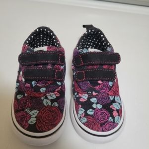 Vans toddler rose shoes